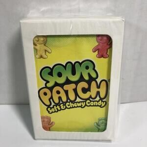 Deck of Sour Patch Soft & Chewy Candy Playing Cards - SEALED
